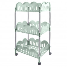 CARRELLO DOLLY VERDE SHABBY (3pz)